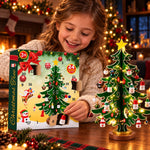 24 Days Surprise Xmas Gifts - Christmas Tree Ornaments Advent Calendar
