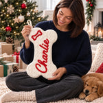 Custom Name Christmas Pet Gifts For Dog Lovers - Personalized Christmas Bone Stockings