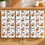 Custom Pet Photo Festive Gifts For Dog And Cat Lovers - Personalized Kitchen Towel