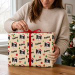 Custom Photo Dog And Cat Christmas Gifts For Pet Lovers - Personalized Wrapping Paper