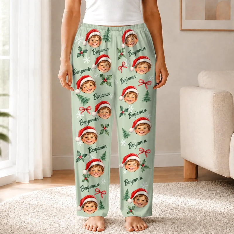 Custom Photo Family Christmas Gifts - Personalized Pajama Pants