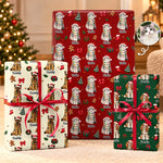 Custom Pet Photo Christmas Gift Wrap For Dog And Cat Lovers - Personalized Wrapping Paper