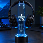 Custom Name Tech Gifts for Gamers - Personalized Headphone Stand