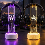 Custom Name Tech Gifts for Gamers - Personalized Headphone Stand