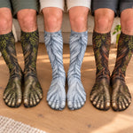 Custom Funny Hairy Feet Prank Gifts for Men and Women - Personalized Middle Tube Socks