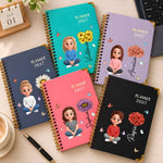 Custom Name Butterfly Girl Planner Gifts For Her - Personalized 2027 Planner