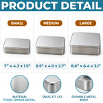 Custom Name Pet Treat Tin Gifts for Pet Lovers - Personalized Metal Tin