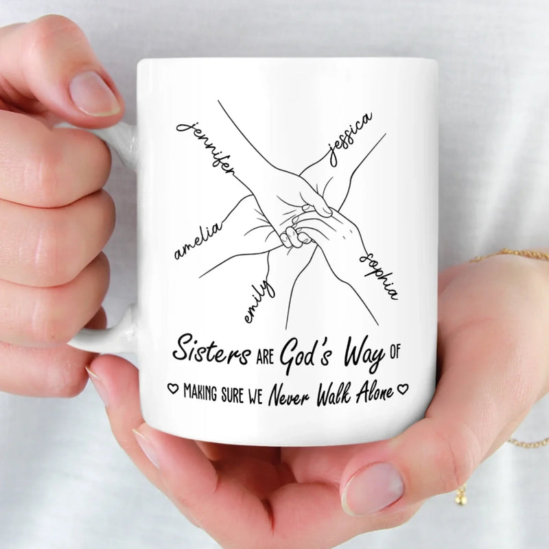 Custom Name Siblings Family Gifts - Personalized Mug