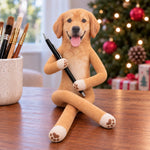 Custom Photo Funny Pet Christmas Gifts For Pet Lovers - Personalized Poseable Plush Doll