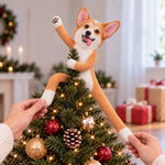 Custom Photo Funny Pet Christmas Gifts For Pet Lovers - Personalized Poseable Plush Doll