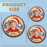 Custom Baby Photo First Christmas Gifts - Personalized Ornament