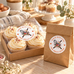 Custom Name Macaron Baking Gifts For Bakers - Personalized Waterproof Stickers