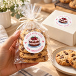 Custom Name Macaron Baking Gifts For Bakers - Personalized Waterproof Stickers