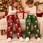 Custom Photo This Grandma Belongs To Christmas Gifts - Personalized Pajama Pants