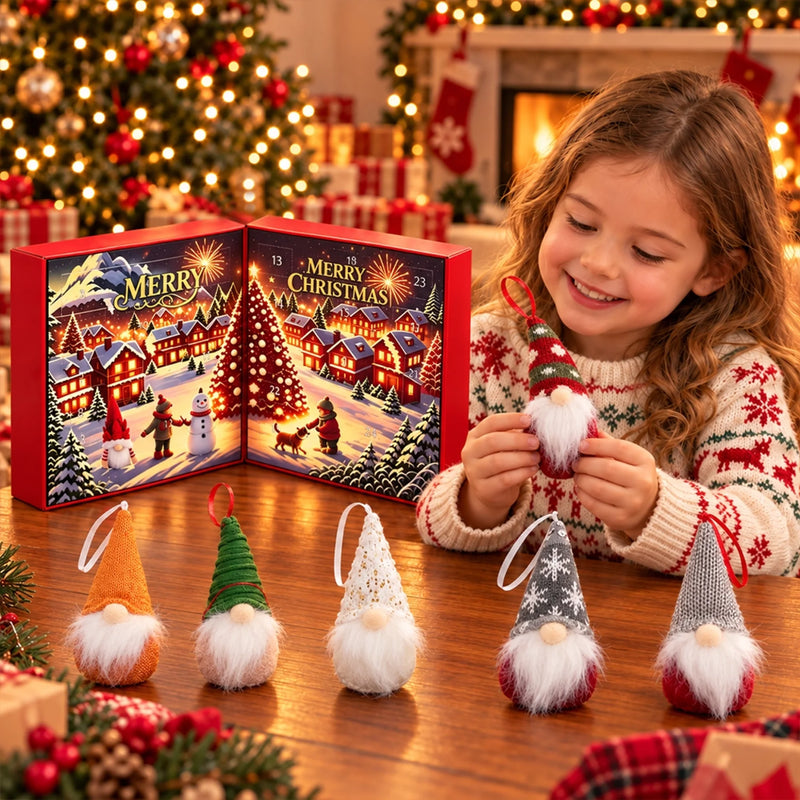 Christmas 24 Days of Gnome Surprises - Gnome Advent Calendar