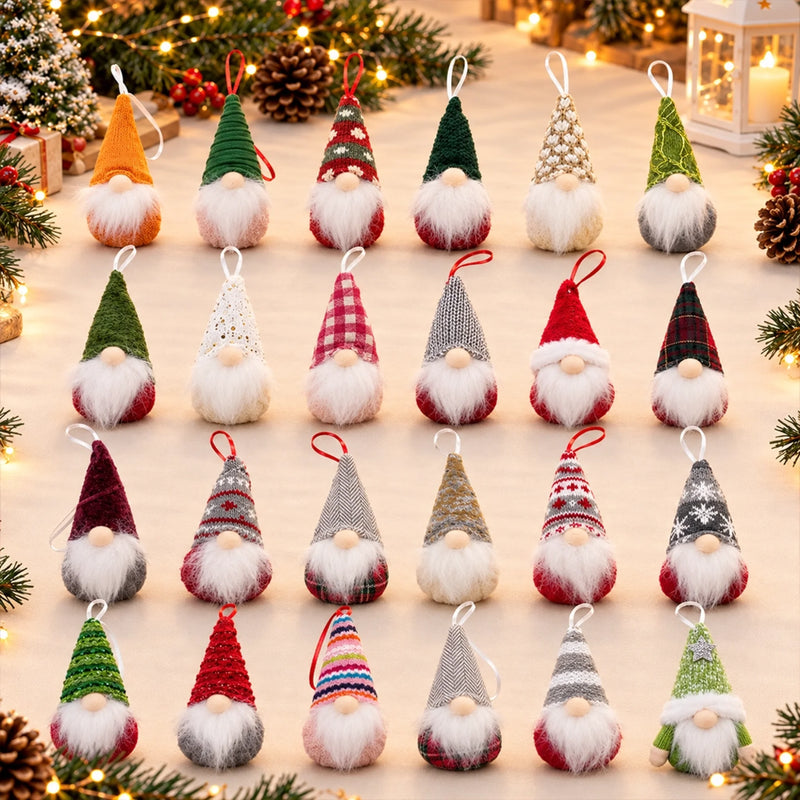 Christmas 24 Days of Gnome Surprises - Gnome Advent Calendar