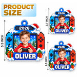 Custom Photo Gamer Kids Christmas Gifts - Personalized Acrylic Ornament