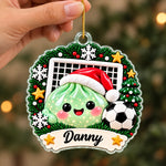 Custom Squishy Christmas Gifts For Kids, Sport Lovers - Personalized Acrylic Ornament