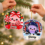 Custom Squishy Christmas Gifts For Kids, Sport Lovers - Personalized Acrylic Ornament
