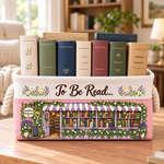 Custom Name Bookstore Gifts For Book Lovers - Personalized Storage Basket