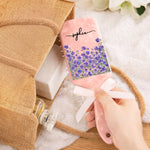 Custom Floral Name Gifts for Her - Personalized Paddle Hair Brush