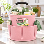 Custom Name Cleaning Essentials Gift for Women - Personalized Tool Bag