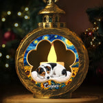 Custom Pet Photo In Loving Memory Gifts For Dog And Cat Lovers - Personalized Candlelight Lantern Ornament