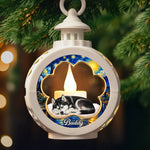 Custom Pet Photo In Loving Memory Gifts For Dog And Cat Lovers - Personalized Candlelight Lantern Ornament