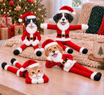 Custom Photo Santa Beard Christmas Gifts - Personalized Poseable Plush Doll