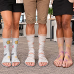 Custom Funny Cast And Bandage Office Gag Gifts - Personalized Middle Tube Socks