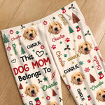 Custom Pet Photo Christmas Gifts for Dog Moms, Dog Dads, Pet Lovers - Personalized Pajama Pants