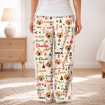 Custom Pet Photo Christmas Gifts for Dog Moms, Dog Dads, Pet Lovers - Personalized Pajama Pants