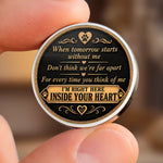 Custom Pet Photo Forever In My Heart Memorial Gifts For Dog And Cat Lovers - Personalized Pocket Hug