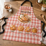 Custom Name Bread Club Baking Gifts For Grandma - Personalized Apron With Pocket