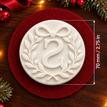 Custom Initial Butterfly Laurel Cookie Gifts - Personalized Cookie Stamp