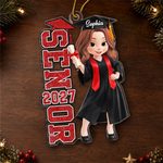 Custom Name Graduation Class of 2027 Gifts - Personalized Acrylic Ornament