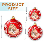Custom Photo Christmas Gifts for Families - Personalized Acrylic Ornament
