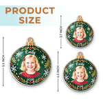 Custom Photo Name Christmas Gifts for Families - Personalized Acrylic Ornament