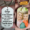 I Hope You Believe In Yourself - Upload Family Photo - Personalized Keychain
