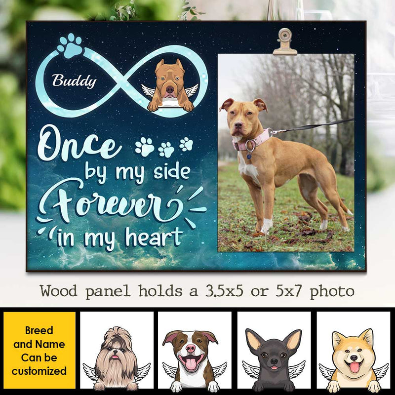 Once By My Side, Forever In My Heart - Personalized Photo Frame