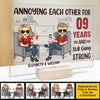 We've Been Annoying Each Other For A Long Time And Now We're Still Going Strong - Gift For Couples, Husband Wife, Personalized Acrylic Plaque