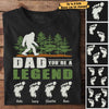 Dad You Are A Legend - Gift For Dad, Personalized Unisex T-Shirt