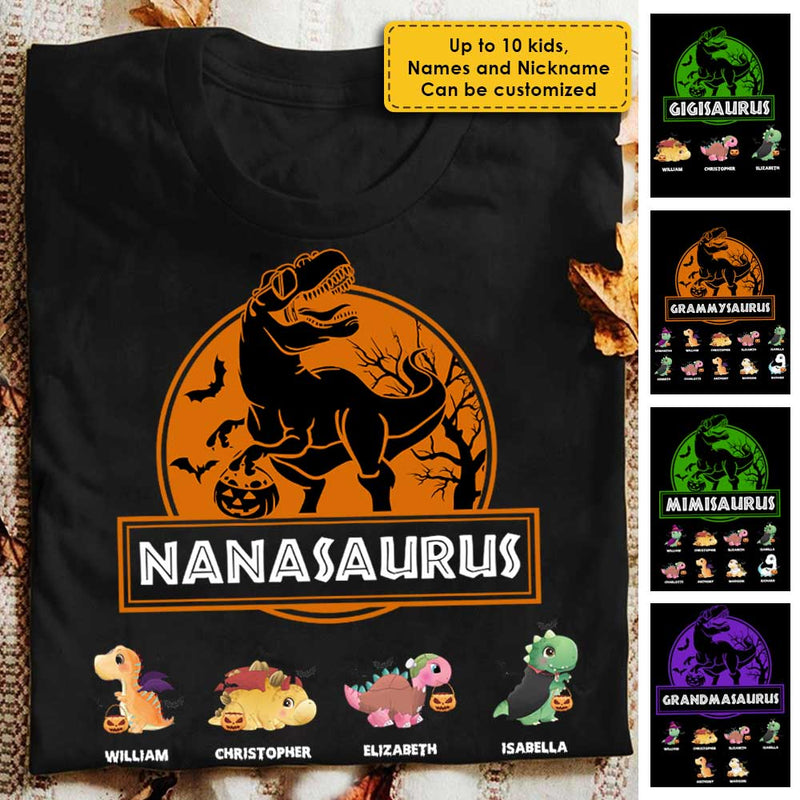 Kids Dinosaur Halloween - Personalized Unisex T-Shirt