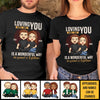 Loving You Is A Wonderful Way - Personalized Unisex T-Shirt, Hoodie, Sweatshirt - Gift For Couple, Husband Wife, Anniversary, Engagement, Wedding, Marriage Gift