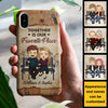 Together Is Our Favorite Place - Gift For Couples, Personalized Phone Case