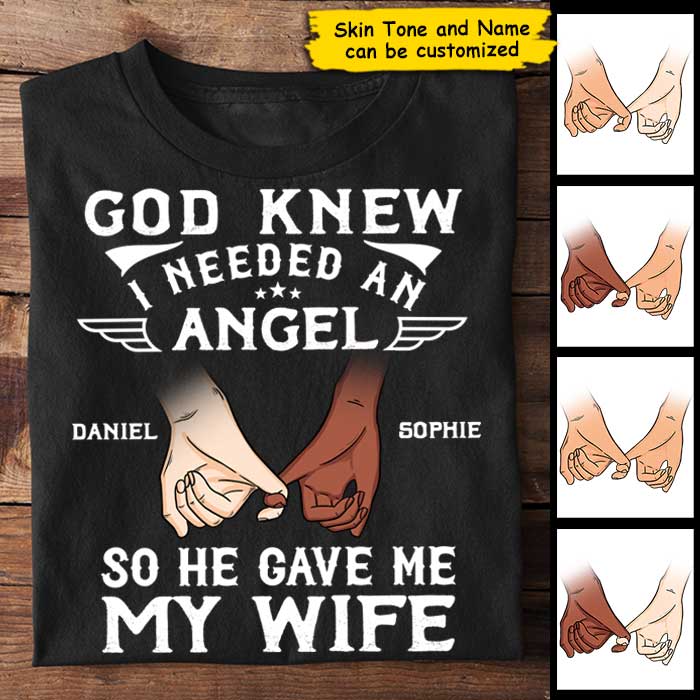 He Gave Me My Wife - Personalized Unisex T-Shirt