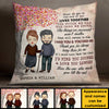 Thank You For Always Being There For Me - Gift For Couples, Husband Wife, Personalized Pillow (Insert Included)