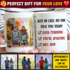 Just In Case No One Told You Today Good Morning You're Amazing Nice Bun - Gift For Couples, Personalized Mug