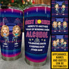 Best Friends Are The Sisters - Personalized Tumbler - Gift For Bestie