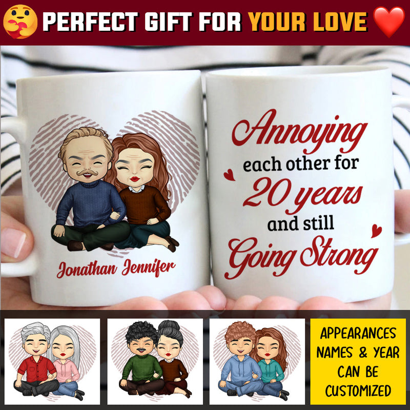 Annoying Each Other For So Many Years & Still Going Strong - Gift For Couples, Personalized Mug